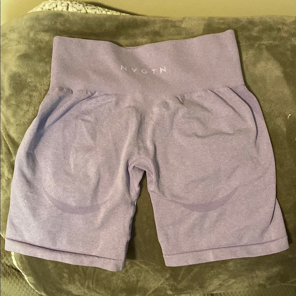 NVGTN Purple Bike Shorts for Active Comfort